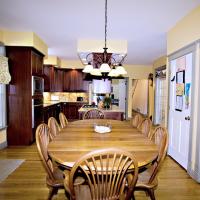 Kitchen view from dining room