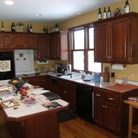 Kitchen before remodel