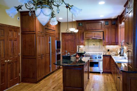 Wide view of the Kitchen